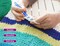 15mm Large Crochet Hook,Huge Crochet Hooks for Chunky Yarn,Ergonomic Knitting Giant Crochet Needles,Big Crochet Hooks for Knitting Yarn Carpet Scarf Wool Roving, Green